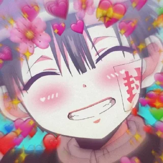 🔪 emoji Hanako Kun Telegram sticker 6 of 20