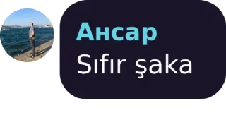 Sticker from Saçsız Kral Ensar