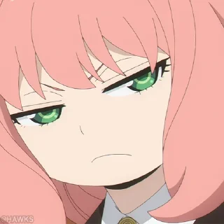 🍥 emoji 🍥 Anya Forger 2 (@TodorokiShouto) Telegram sticker 11 of 120