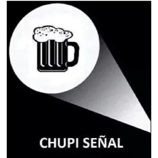 Sticker from cerveza 🍺