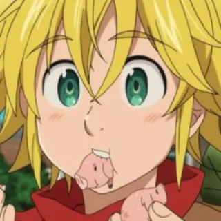 ⚡️ emoji Meliodas @hukagenaruto Telegram sticker 22 of 33