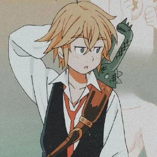 ⚡️ emoji Meliodas @hukagenaruto Telegram sticker 21 of 33