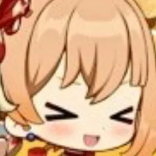 😆 emoji Yoimiya Telegram sticker 6 of 34