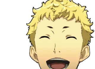 😆 emoji Persona 5 Telegram sticker 7 of 91