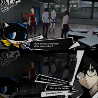 Sticker from Persona 5