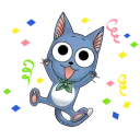 Sticker from FAIRY TAIL @Nekostickerss