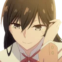 🙂 emoji Bloom into Yuu Telegram sticker 18 of 109