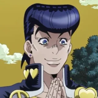 😀 emoji GuUrETo Josuke Telegram sticker 20 of 32