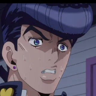 😨 emoji GuUrETo Josuke Telegram sticker 7 of 32