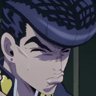 😖 emoji GuUrETo Josuke Telegram sticker 6 of 32