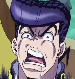 🥴 emoji GuUrETo Josuke Telegram sticker 10 of 32