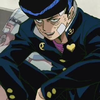 😏 emoji GuUrETo Josuke Telegram sticker 19 of 32