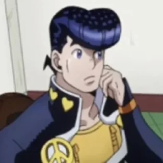 😥 emoji GuUrETo Josuke Telegram sticker 16 of 32