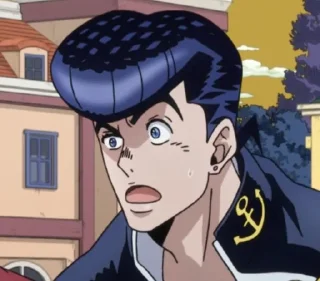 🤨 emoji GuUrETo Josuke Telegram sticker 21 of 32