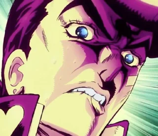 😬 emoji GuUrETo Josuke Telegram sticker 9 of 32