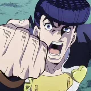 😤 emoji GuUrETo Josuke Telegram sticker 11 of 32