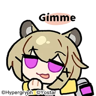 😁 emoji [Arknights] Take a break Telegram sticker 12 of 16