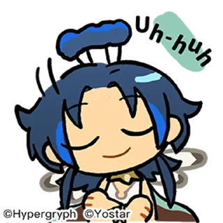 😉 emoji [Arknights] Take a break Telegram sticker 3 of 16