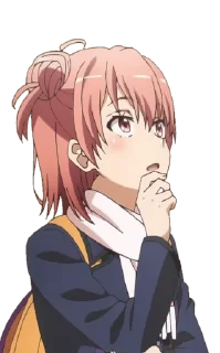 🤔 emoji Oregairu (Season 3) Telegram sticker 23 of 64