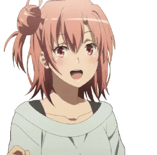 😃 emoji Oregairu (Season 3) Telegram sticker 17 of 64