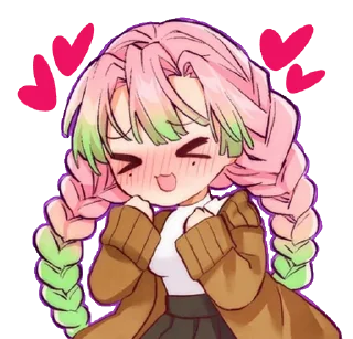 🌸 emoji Mitsuri Telegram sticker 7 of 40