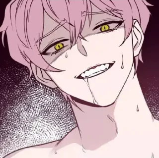 😈 emoji @yaoiiworld Im Yours Blood and Soul Telegram sticker 2 of 115