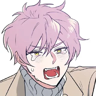 😭 emoji @yaoiiworld Im Yours Blood and Soul Telegram sticker 24 of 115