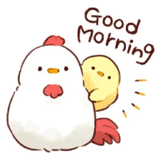 ☀️ emoji Soft and cute chick Telegram sticker 22 of 40