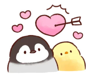 Sticker from Soft and Cute Chicks New @softandqt