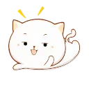 Sticker from Naughty Cat One😼- @MochaStickers