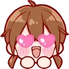 Cute Girl (@ShoutoEmoji) sticker preview 4
