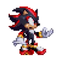 🖐 emoji Sonic 3 & Knuckles - Shadow Telegram sticker 5 of 31