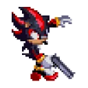 🔫 emoji Sonic 3 & Knuckles - Shadow Telegram sticker 22 of 31