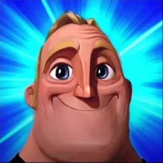 🤩 emoji Canny mr INcredible Telegram sticker 4 of 19