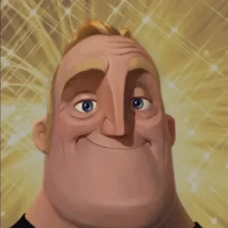 Sticker from Mr incredible