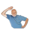 ✋ emoji Hide The Pain Harold Telegram sticker 5 of 12