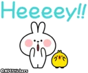 Sticker from @MHStickers Spoiled Rabbit Simple Talk