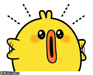🤩 emoji @MHStickers Spoiled Rabbit Plump Little Chick Telegram sticker 9 of 25