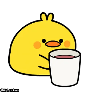 Sticker from @MHStickers Spoiled Rabbit Plump Little Chick