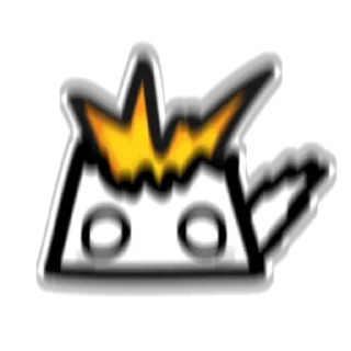 🤯 emoji White l cat Telegram sticker 23 of 35