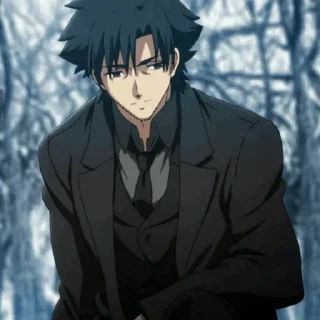 🥀 emoji `Emiya Kiritsugu. @BloodOfSR Telegram sticker 19 of 55