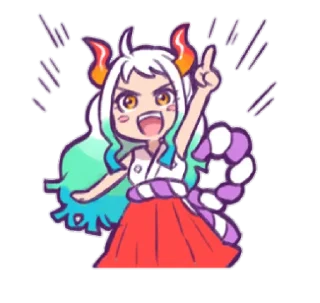 👆 emoji Yamato official Telegram sticker 17 of 25