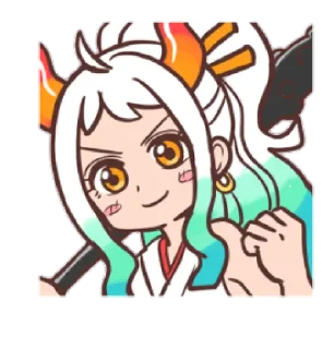 ✊ emoji Yamato official Telegram sticker 12 of 25