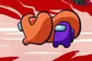🍑 emoji amogus Telegram sticker 9 of 78