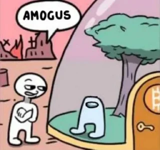 🆘 emoji Amogus Telegram sticker 13 of 23