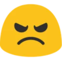 😠 emoji Blobs Telegram sticker 7 of 120