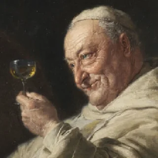 🍷 emoji Monks Tasting Wine by Avinoam Telegram sticker 7 of 16