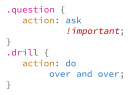 Sticker from CSS Class