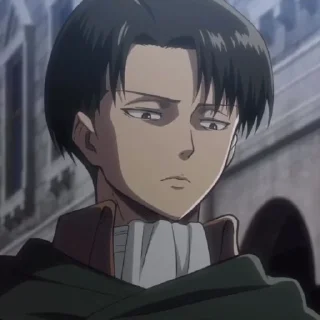 ⚔ emoji Levi Ackerman | Attack On Titan @longroadtohell Telegram sticker 3 of 120