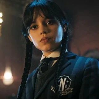 🔭 emoji Wednesday Addams by: @Darkdemons 📼🔭 Telegram sticker 16 of 70